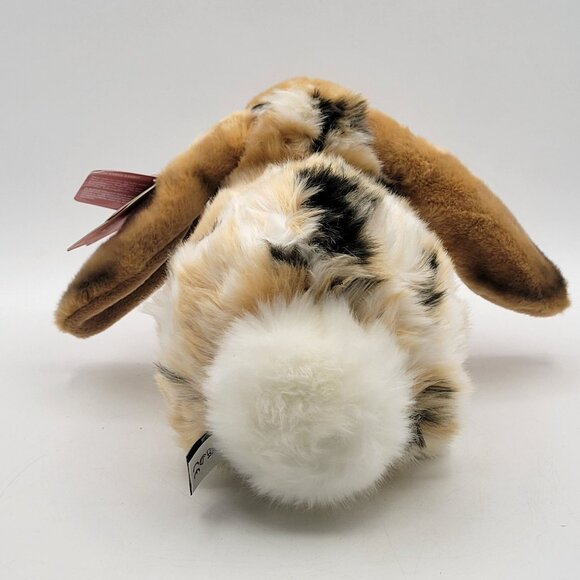 NWT Living Nature Brown Dutch Lop Eared Rabbit 9" Realistic Animal Plush Soft - Picture 8 of 9